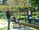 Ezio, Riccardo and Sebastiano relaxing, 2008